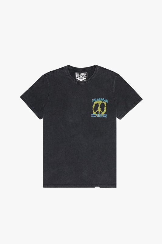 Valabasas "SOUL FOOD" VINTAGE BLACK TEE