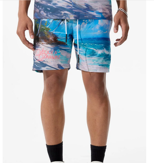 Retro - Wanderlust Party Shorts