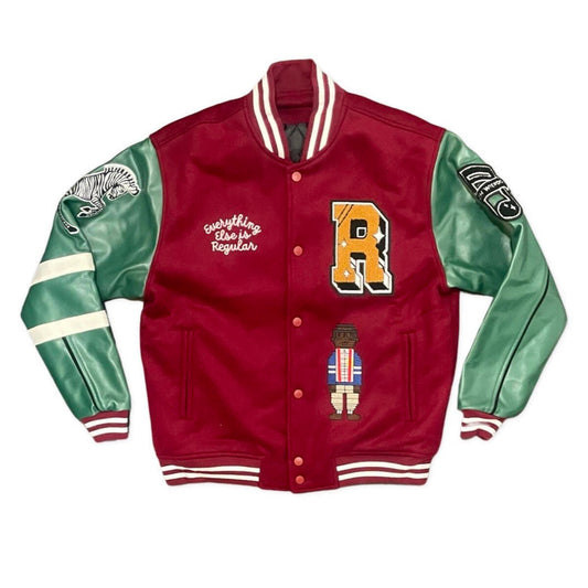 Rich Wierdo Wildlife Crew Varsity Jacket